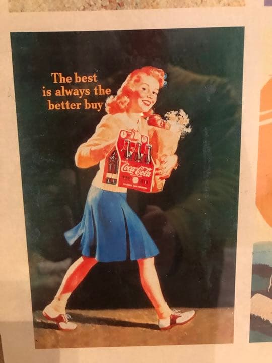 ヴィンテージコカコーラ 非売品 ポストカード