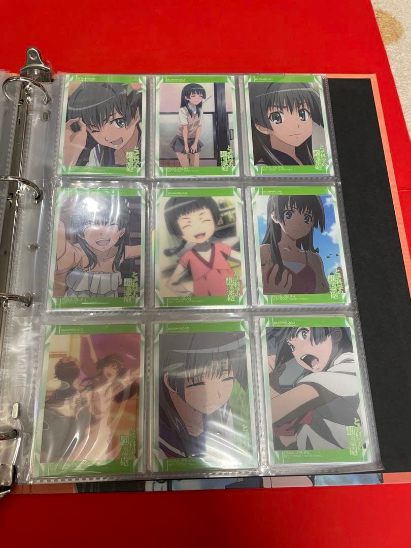 とある科学の超電磁砲 ブシロード トレーディングカード セミコンプ バインダー付