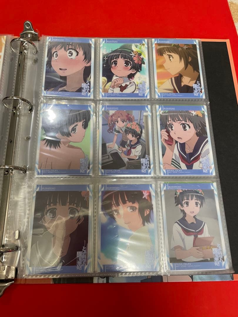 とある科学の超電磁砲 ブシロード トレーディングカード セミコンプ バインダー付