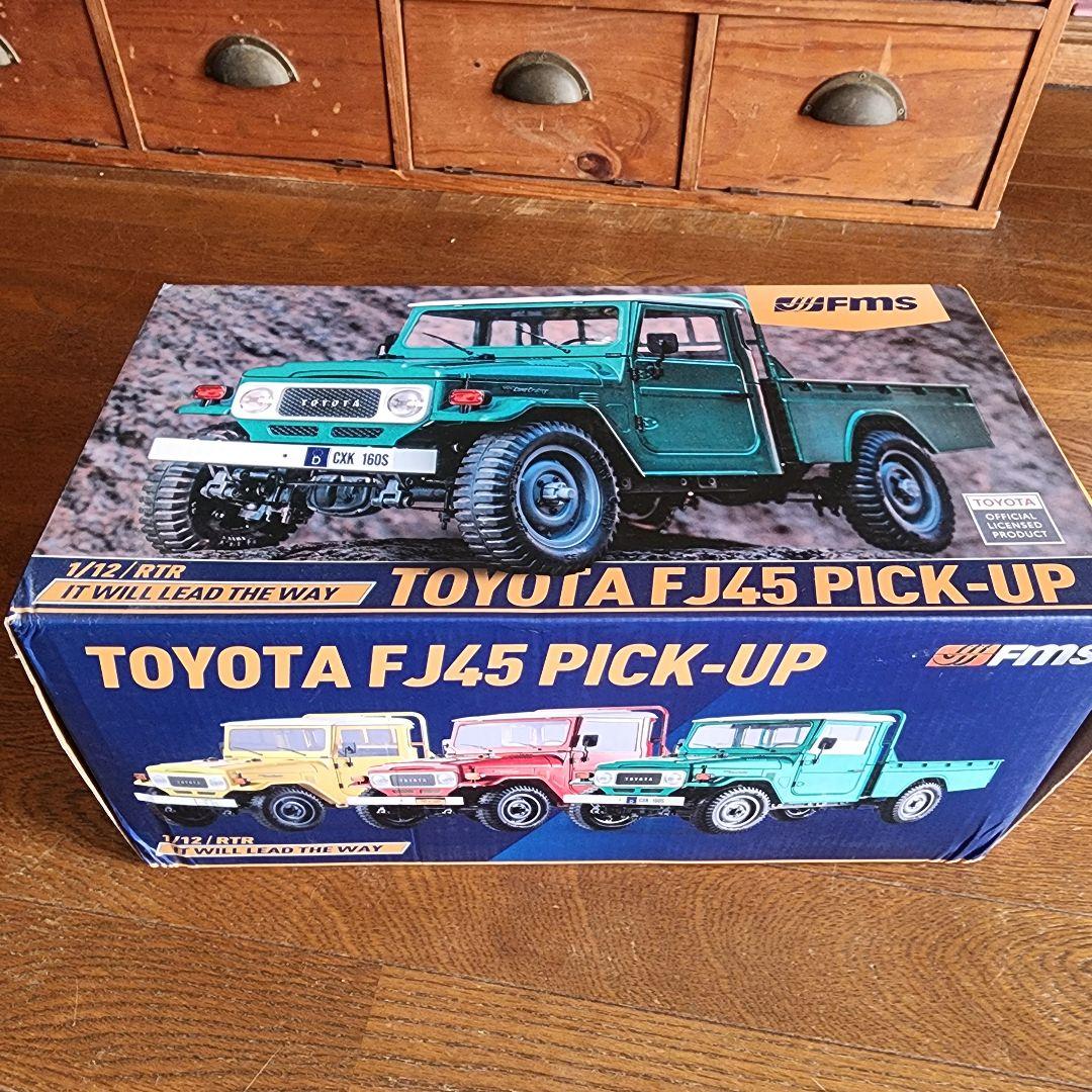 【絶版レア】FMS トヨタ FJ45 ピックアップ 1/12 RTR 技適認識済