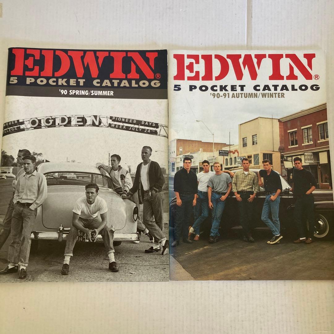 【EDWIN エドウィン】公式カタログ 90年代 11冊セット！