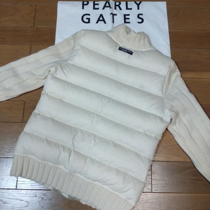 ⭐極暖⭐パーリーゲイツ⭐マスターバニー⭐ダウンニット⭐ホワイト系⭐M⭐