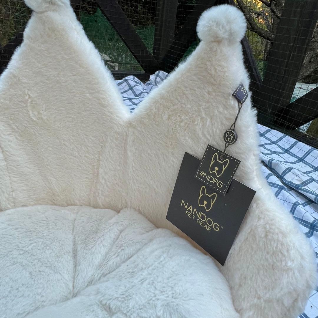 NANDOG ナンドッグ 王冠 クラウドクラウン ベッド ロイヤルアイボリー