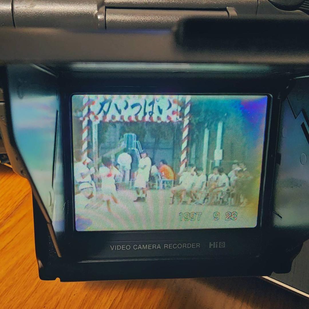 【動作確認済】高画質 8ミリ Hi8 SONY ビデオカメラ ACアダプタセット