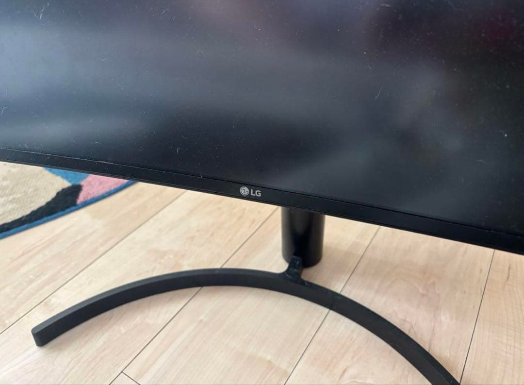 LG 34インチ　曲面ウルトラワイドディスプレイ 本体