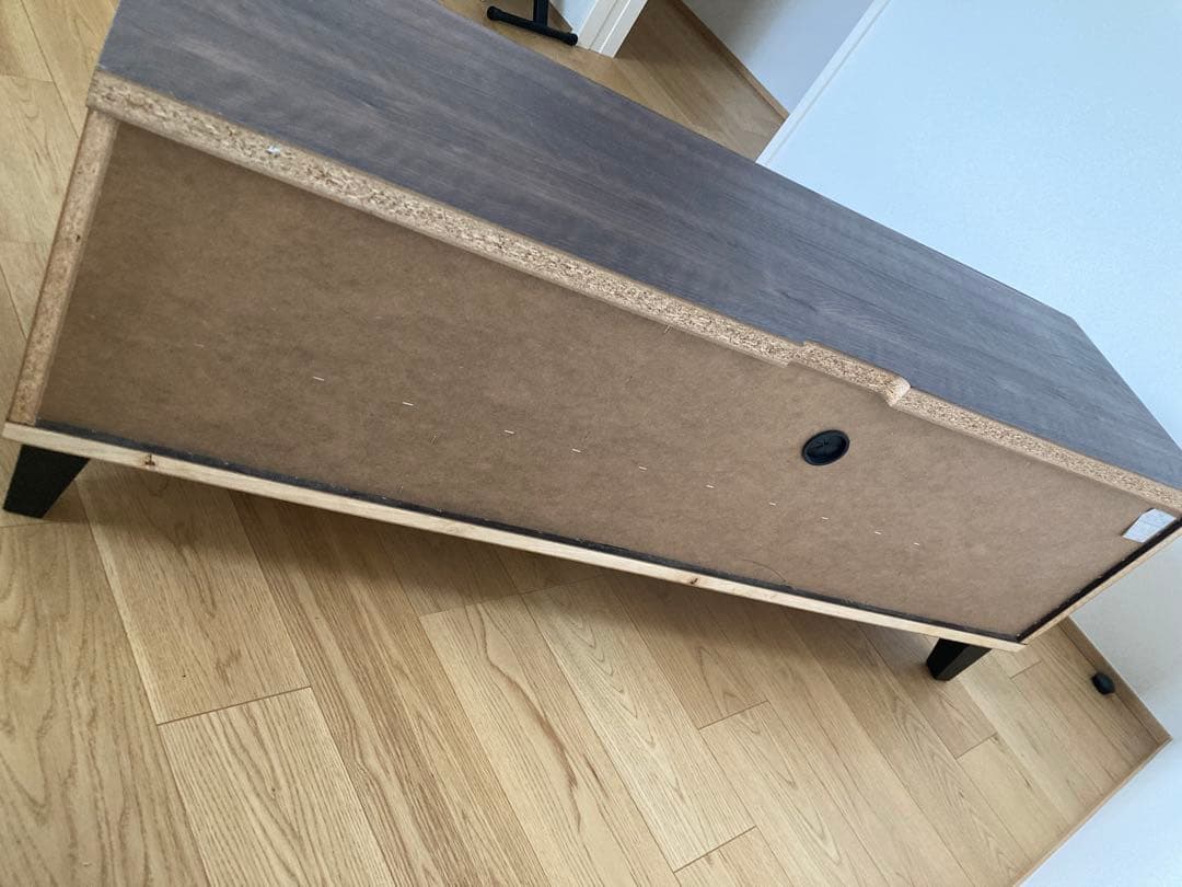 ニトリ　テレビ台(ローボードランダム140 LB DBR)