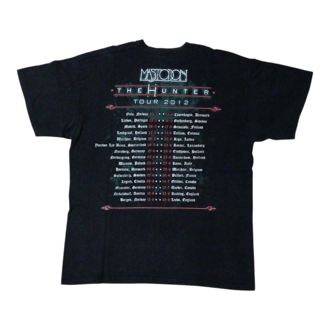MASTODON THE HUNTER TOUR 2012 Tシャツ