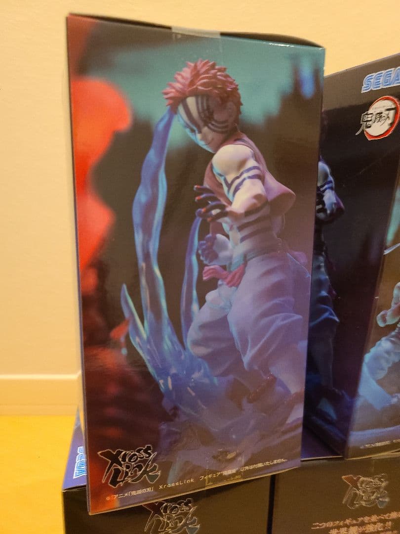 【人気】【猗窩座・煉獄杏寿郎】 鬼滅の刃クロスリンクフィギュア 2種5体