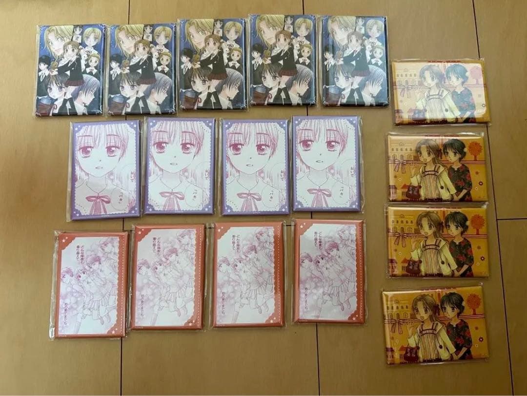 学園アリス　まとめ売り　複製原画　スクエア缶マグネット