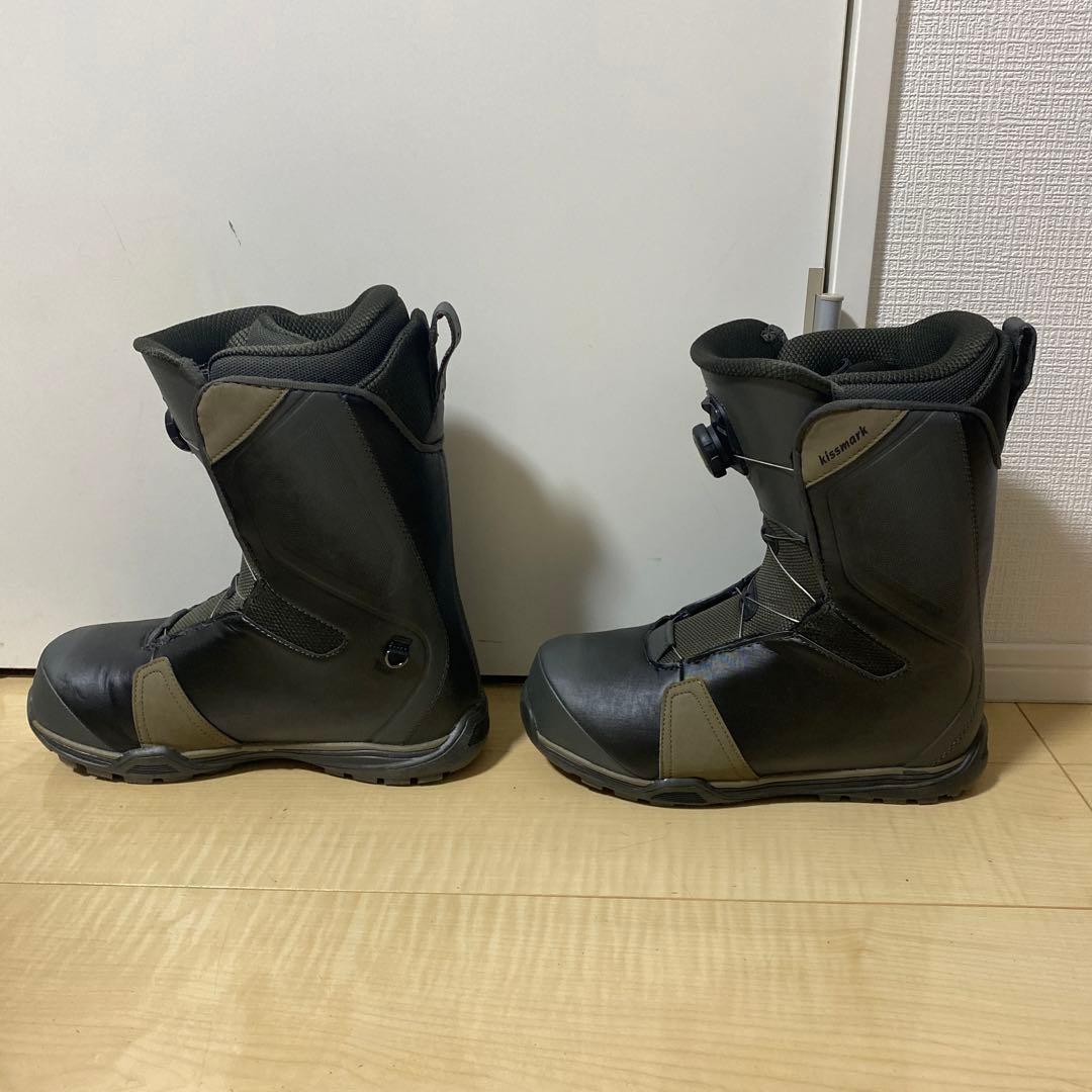 【美品_即日発送】KISSMARK スノボブーツ KM EAGER 27.0cm