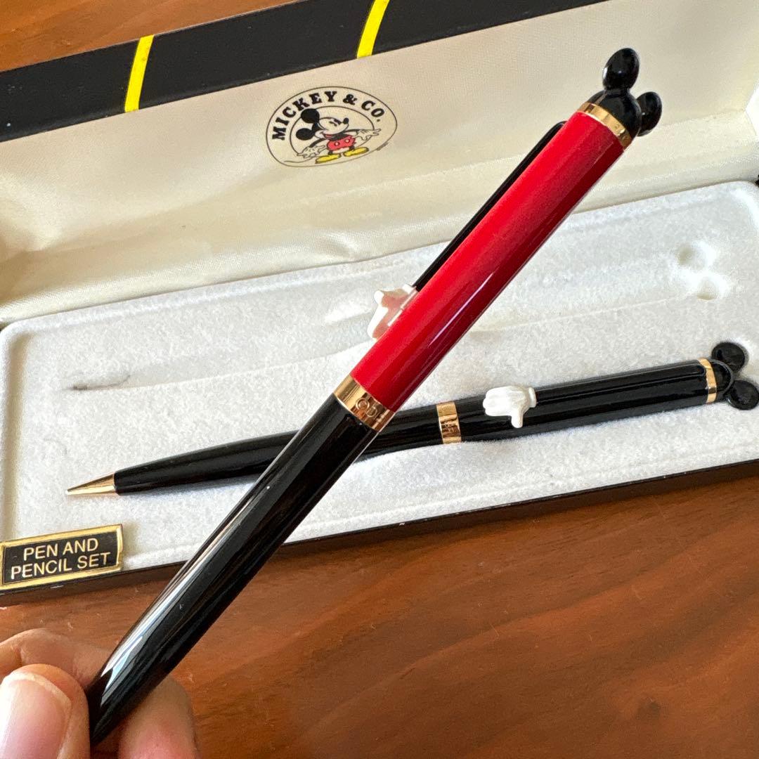 レア⭐︎Mickey & Co. Colibri ミッキー　シャーペン　ボールペン