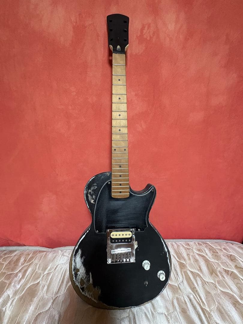 レスポールタイプ　改良　自作　レリック