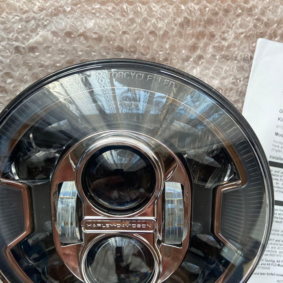 ハーレー純正デーメーカーアダプティブLEDヘッドライト（クローム）