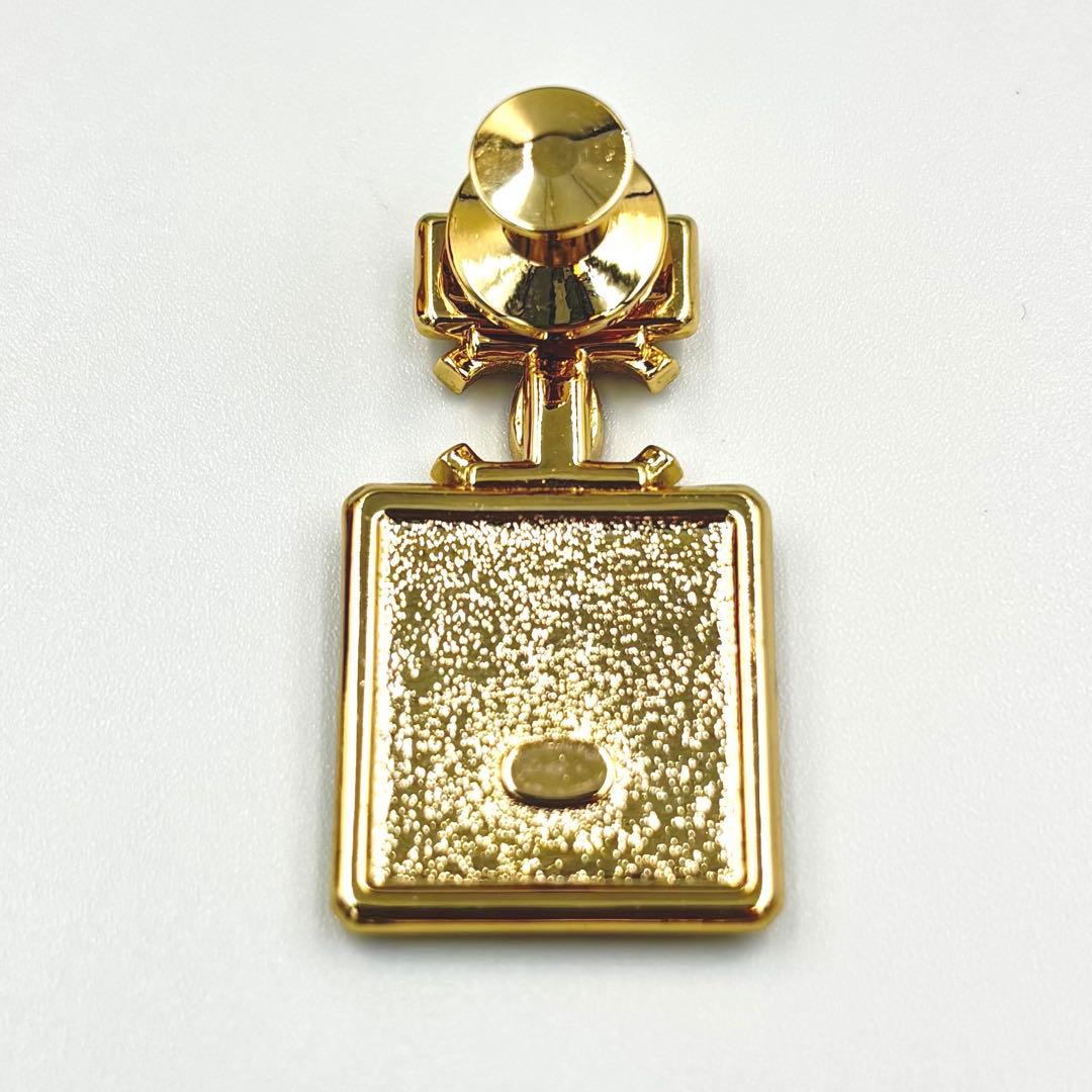 【美品】CHANEL シャネル ブローチ ラインストーン B23C 香水