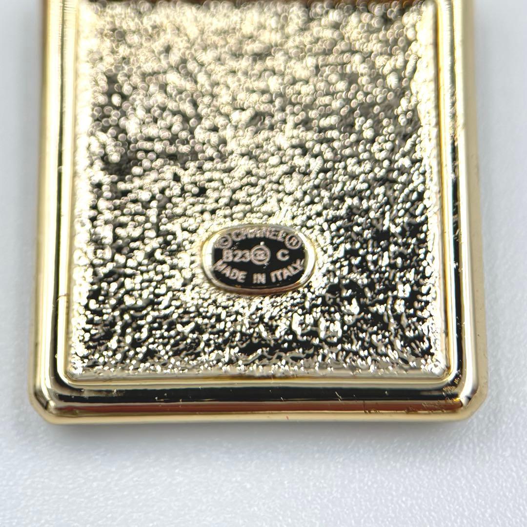 【美品】CHANEL シャネル ブローチ ラインストーン B23C 香水