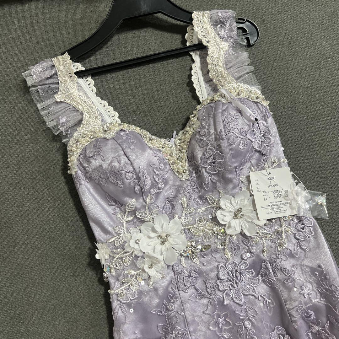 ROBE de FLEURS♡キャバドレス♡ラベンダー