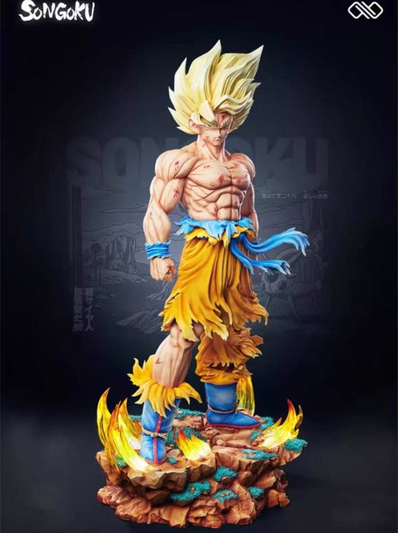 ドラゴンボール 孫悟空 ガレキ ガレージキット スタチューX②⑧①