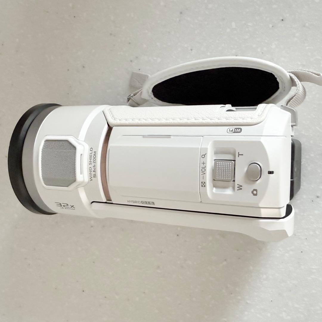 【極美品】パナソニック HC-VX1M ホワイト デジタル 4Kビデオカメラ