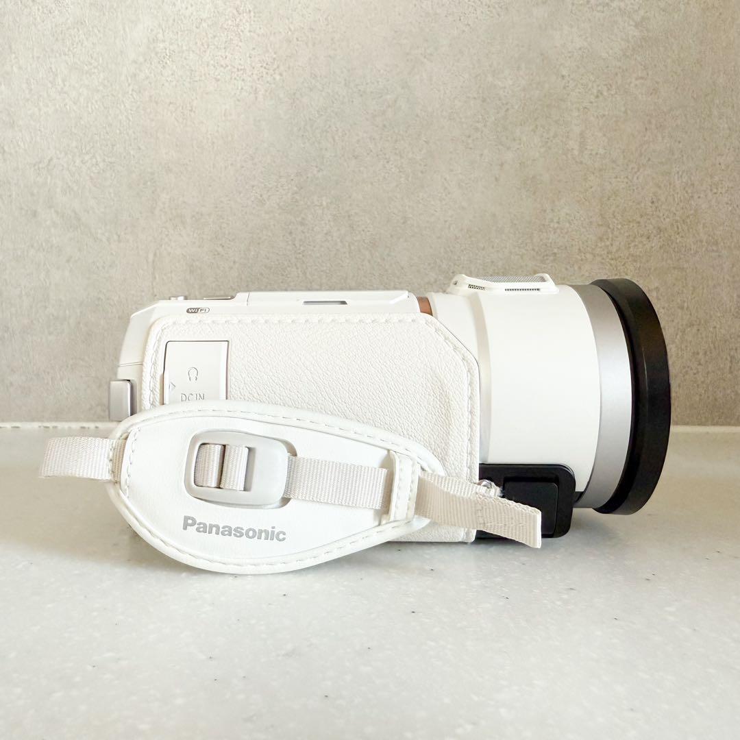 【極美品】パナソニック HC-VX1M ホワイト デジタル 4Kビデオカメラ