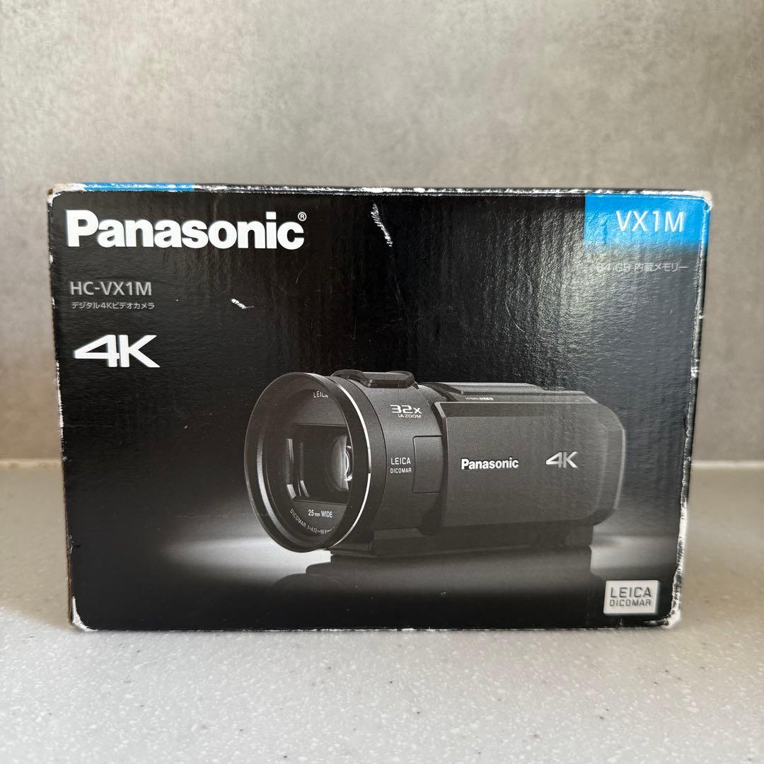 【極美品】パナソニック HC-VX1M ホワイト デジタル 4Kビデオカメラ
