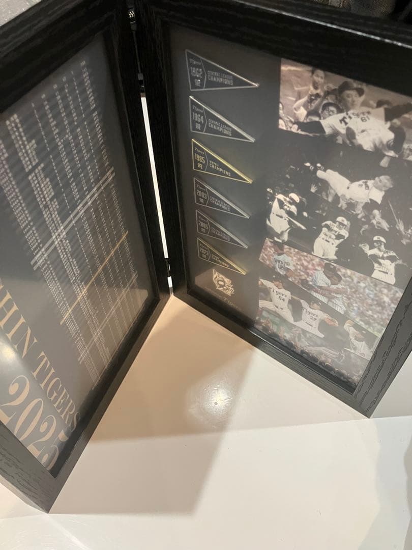 2点セット　甲子園球場ミニチュア　優勝記念ピンバッジ　阪神タイガース　年間特典