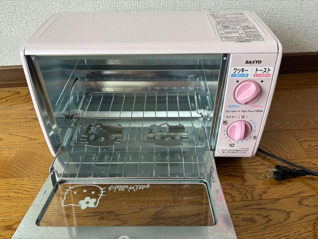 ハローキティオーブントースター
