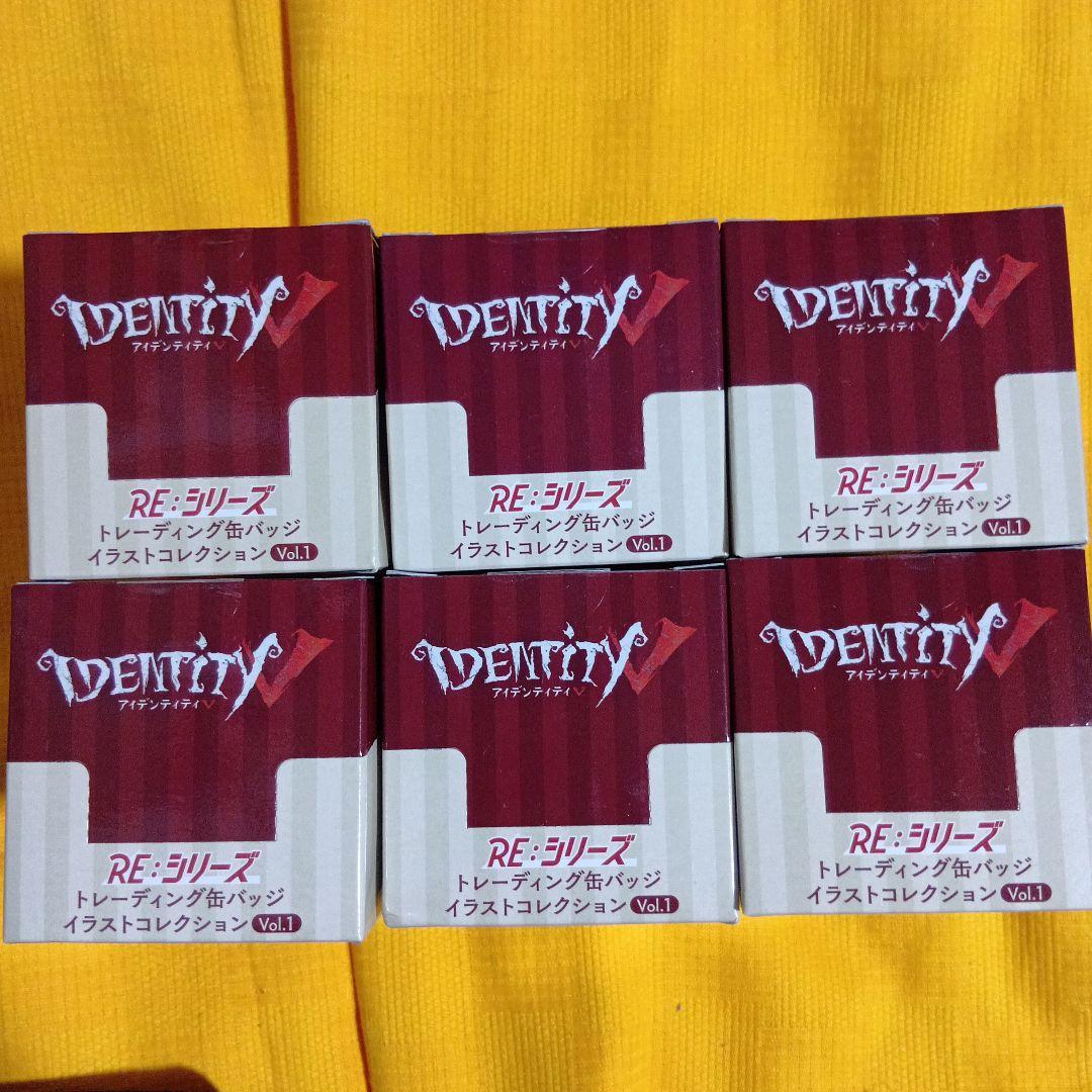 第五人格　RE:シリーズ　缶バッジ　イラストコレクション　6BOX