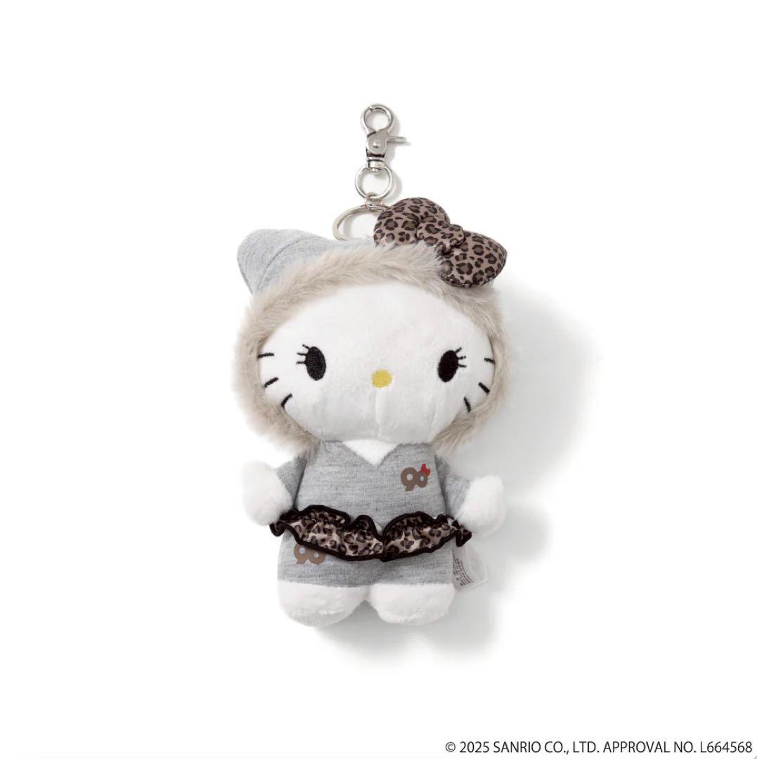 9090girl×HELLO KITTY Gal Kitty Keychain