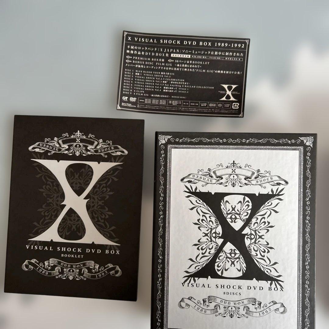 X VISUAL SHOCK DVD BOX 1989-1992完全生産限定盤‼️
