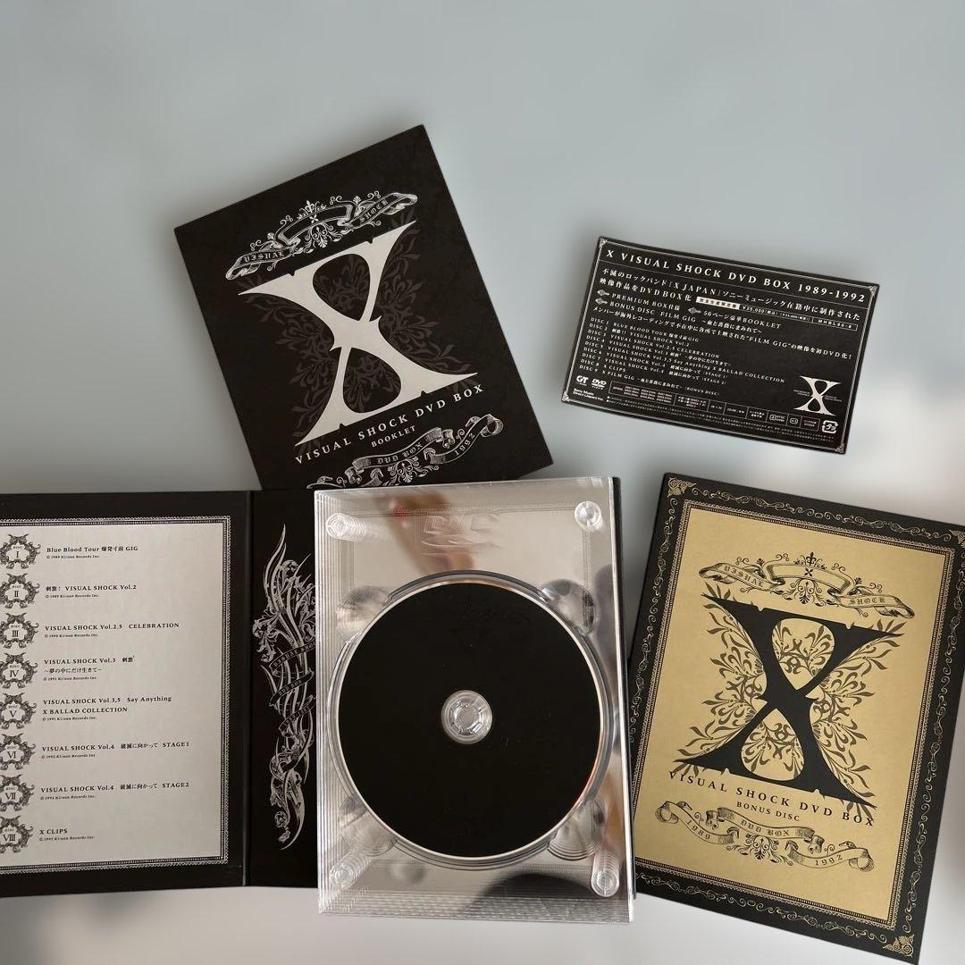 X VISUAL SHOCK DVD BOX 1989-1992完全生産限定盤‼️