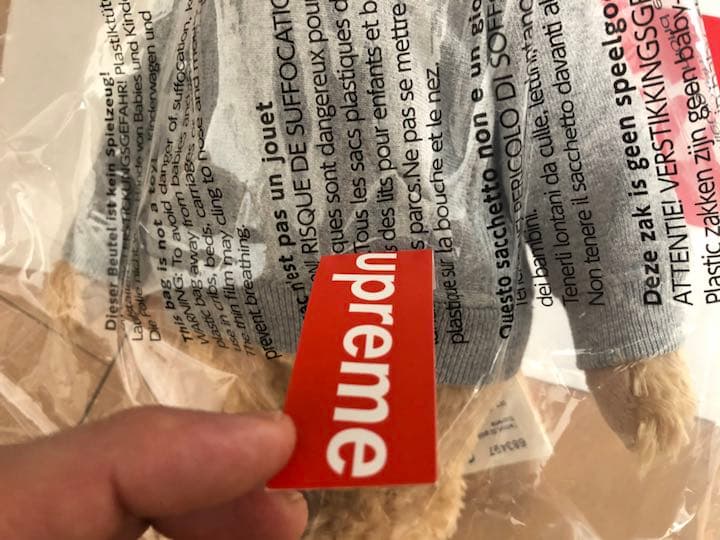 Supreme®/Steiff® Bear、クマ