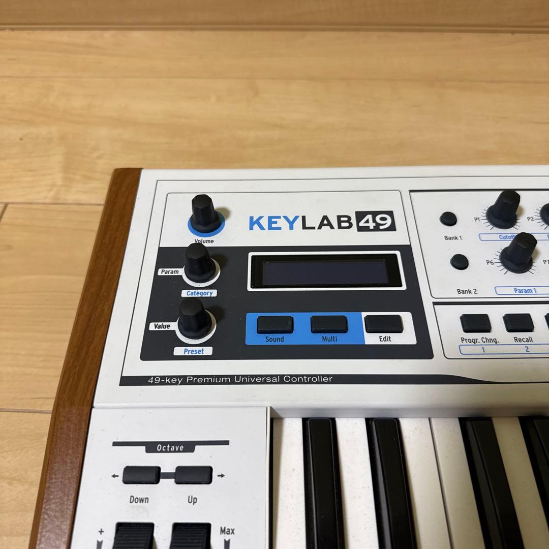 【動作品】　Keylab 49 Arturia midi キーボード