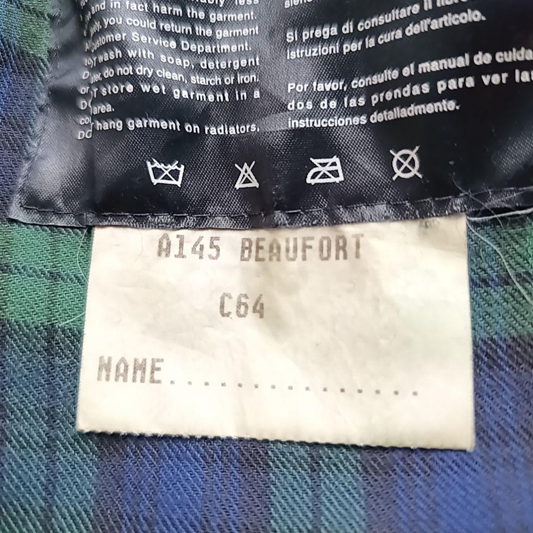 SPECIAL バブアー　Beaufort　特注 C64　ブラック　ビックサイズ