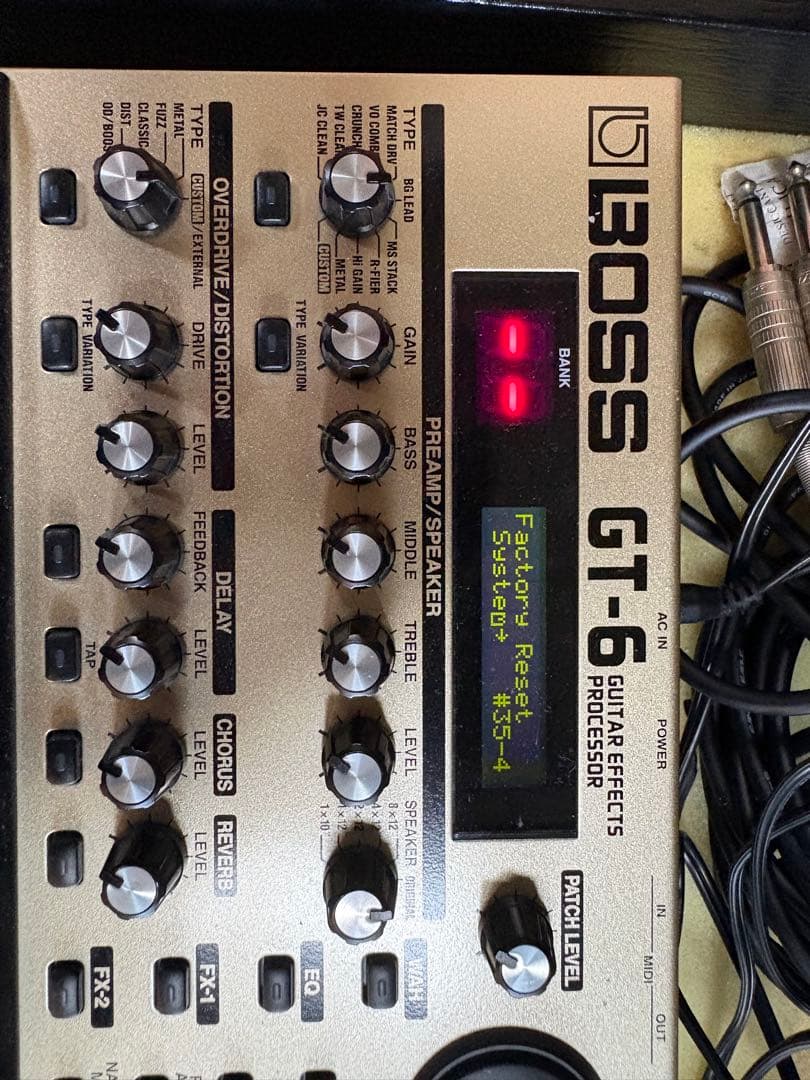 ひ*お様 BOSS GT-6 マルチエフェクター