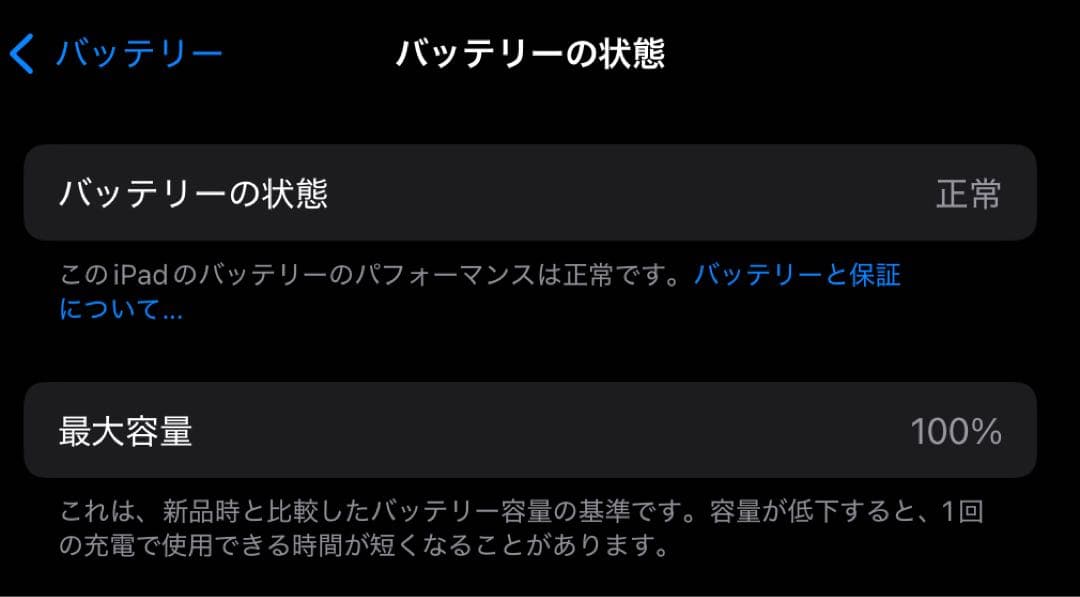 iPad Pro M4 11インチ バッテリー100% ソニー様