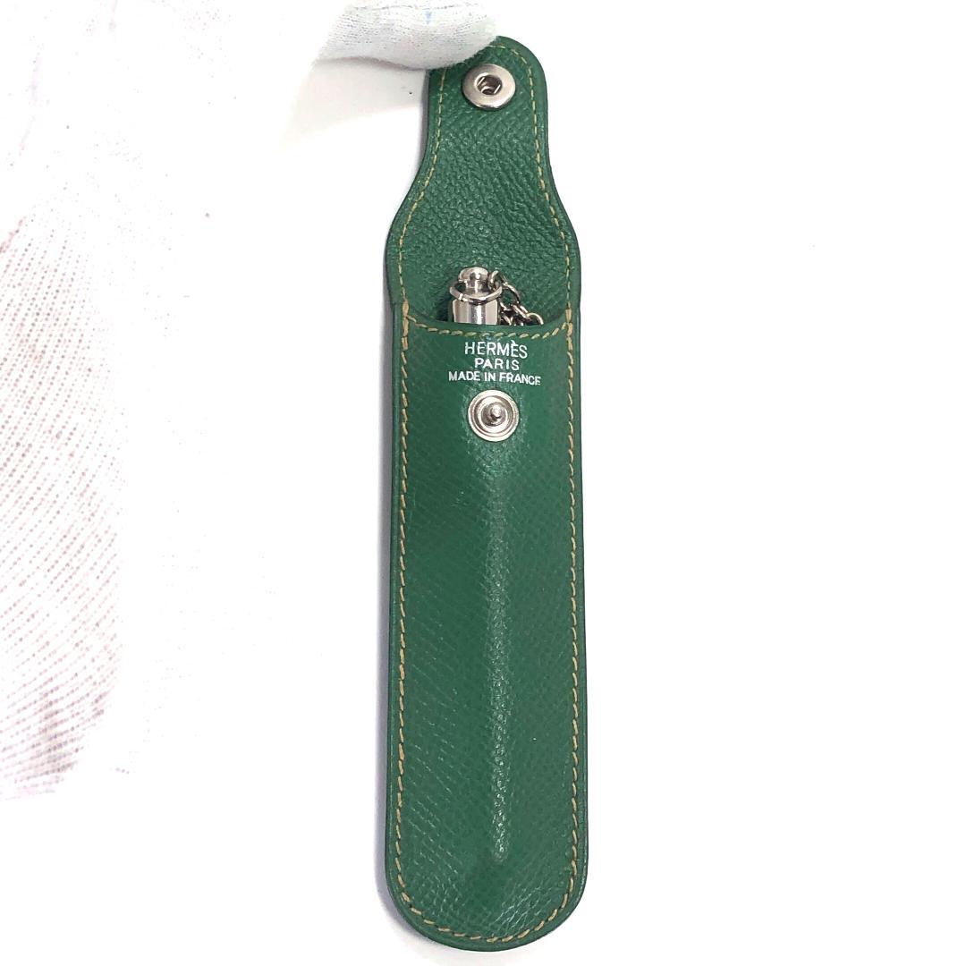【美品】エルメス／犬笛 レザーケース ＆ ホイッスル
