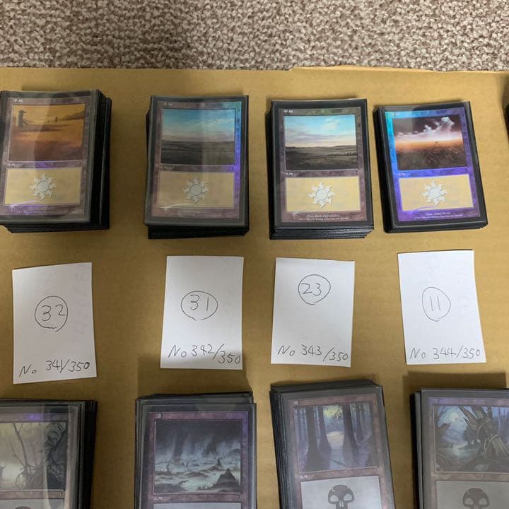 ★バラ売り可★7版基本地形 日本語Foil