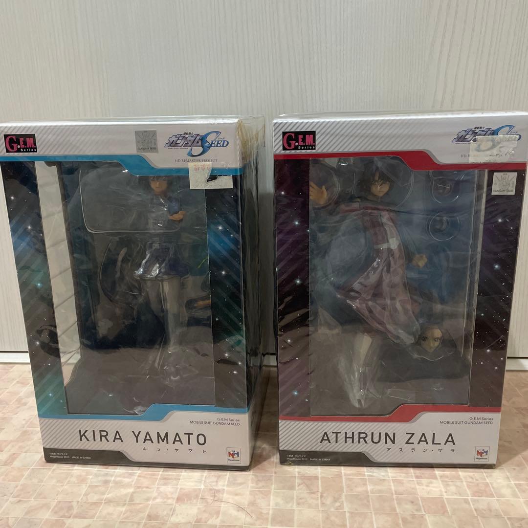 ガンダムSEED キラ・ヤマト　アスラン・ザラ　フィギュア2体セット