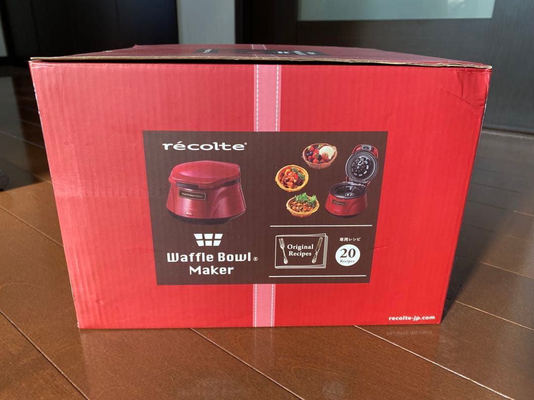 レコルト Waffle Bowl Maker RWB-1