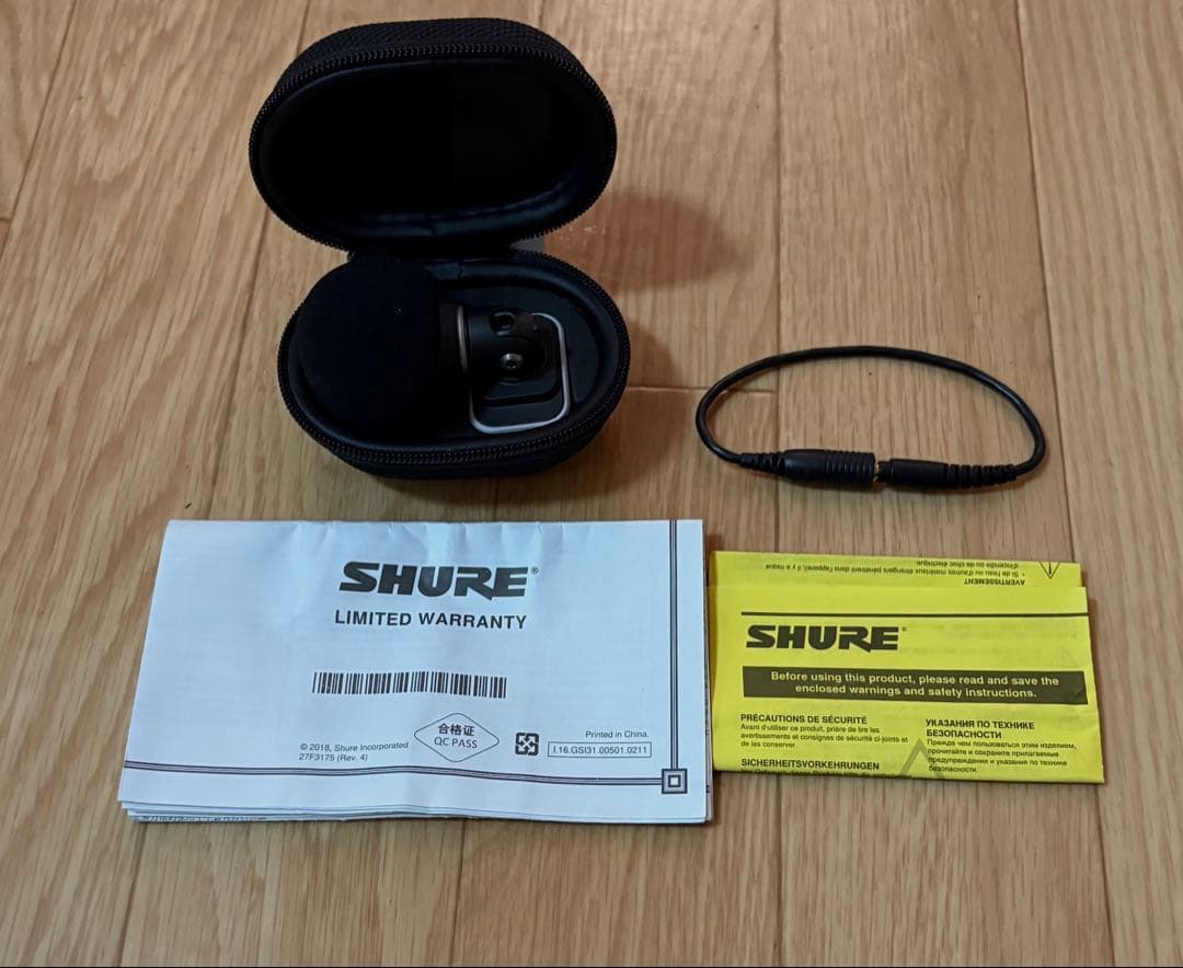 SHURE iPhone iPad用マイク MV88（箱なし）