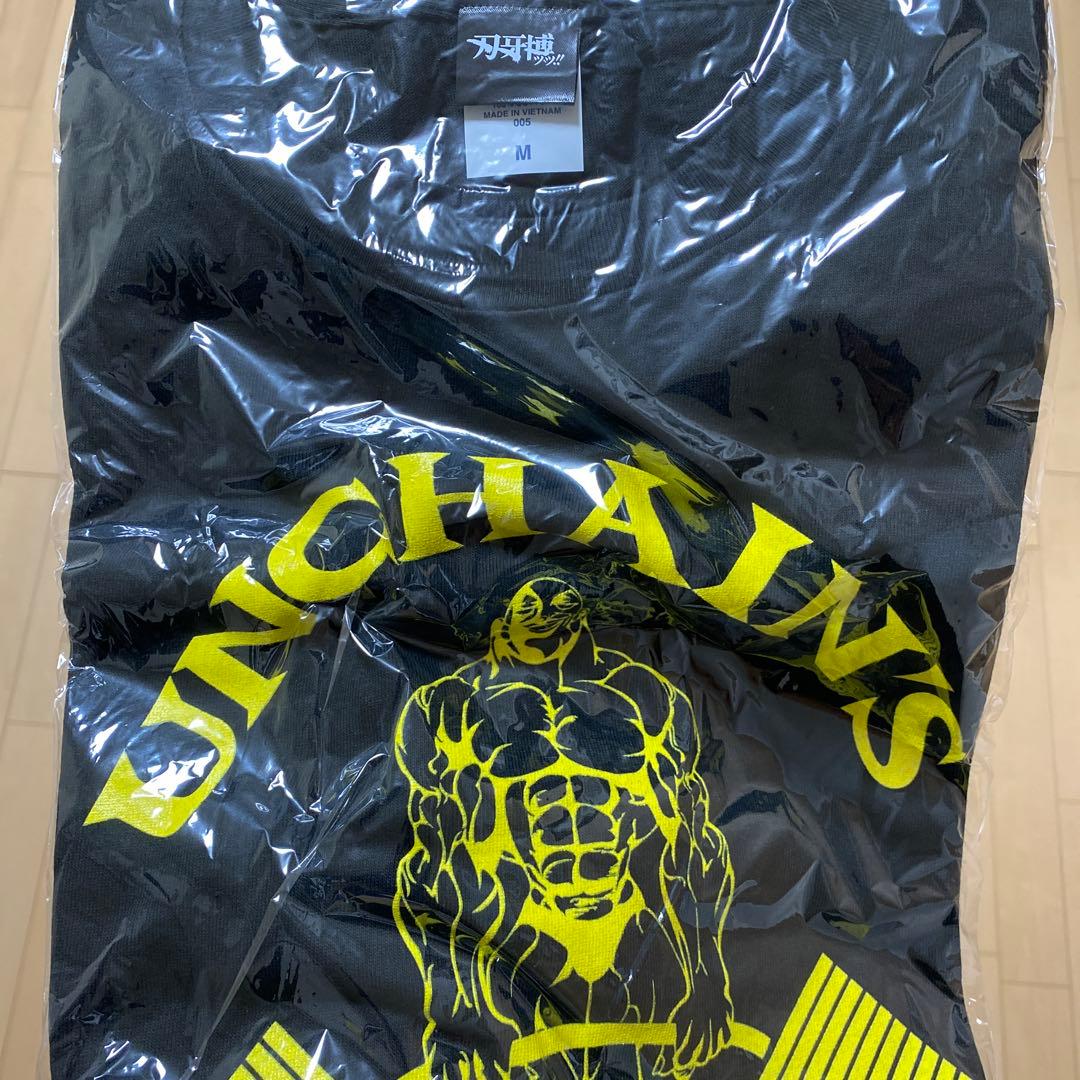 刃牙博 Tシャツ ビスケット・オリバ Mサイズ