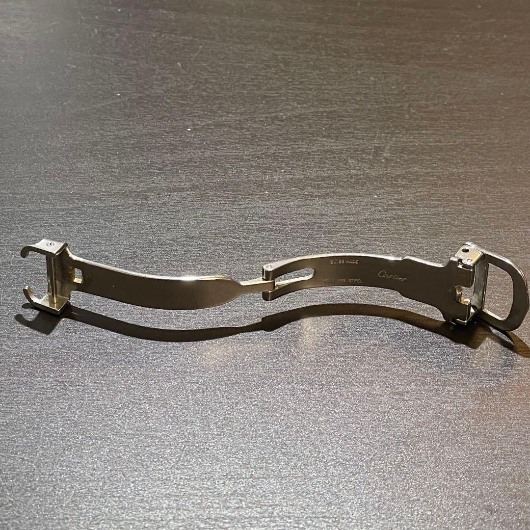 カルティエ　Cartier純正Dバックル 銀色　シルバーカラー　12ミリ幅