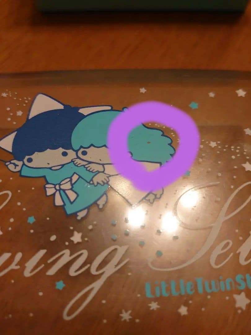 キキララ ソーイングセット・お裁縫箱・小物入れ・1976年サンリオ