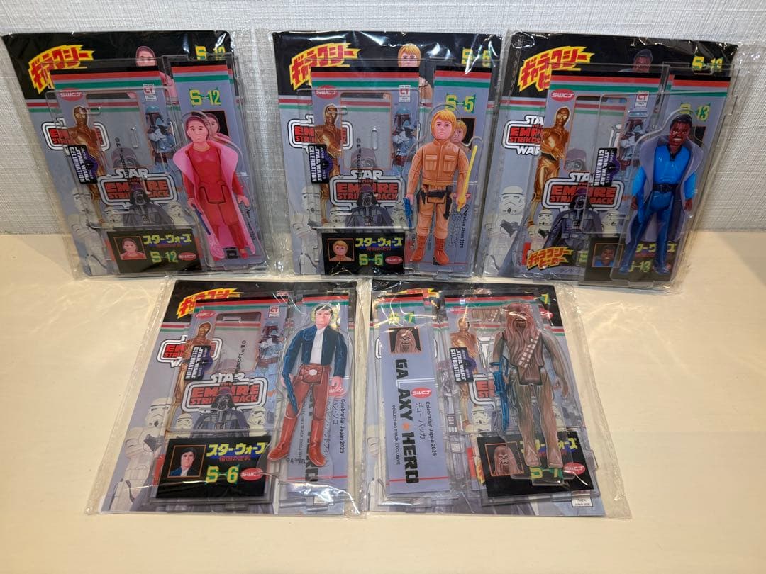 ※最終価格【新品未開封】スターウォーズセレブレーション　　非売品アクスタ5種