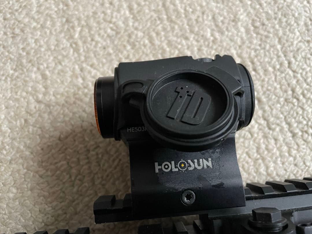 HOLOSUN HE503 ゴールドレティクル　Tango Down製カバー付き