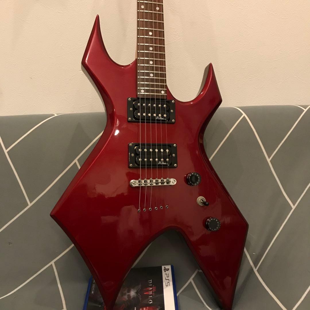 BC Rich ワーロック エレキギター 赤