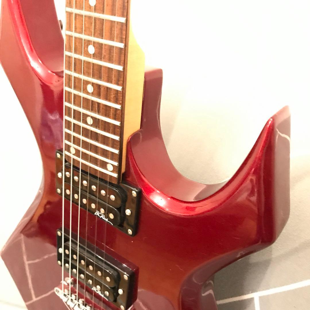 BC Rich ワーロック エレキギター 赤