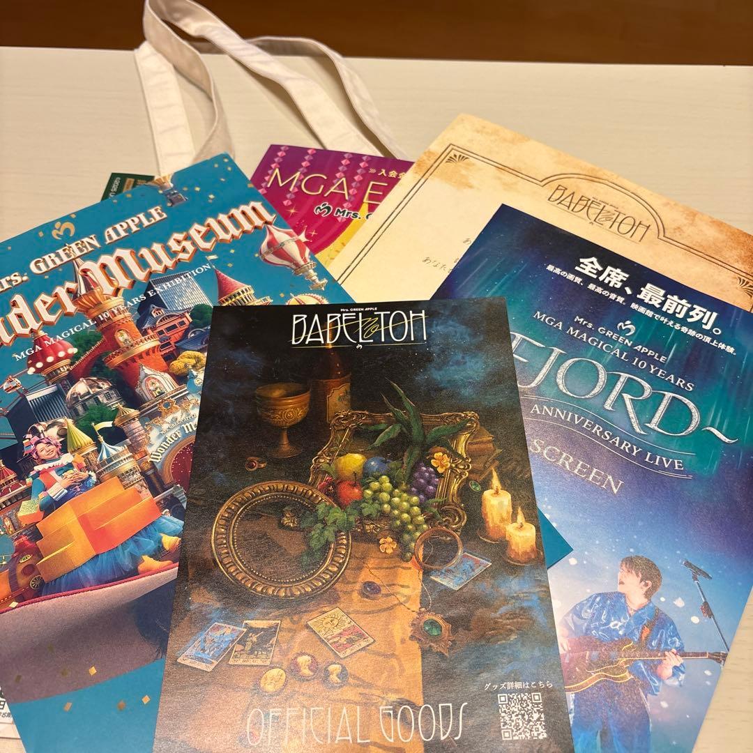 ミセス　バベルの塔RingoJamシート特典グッズ等　10点程のセット