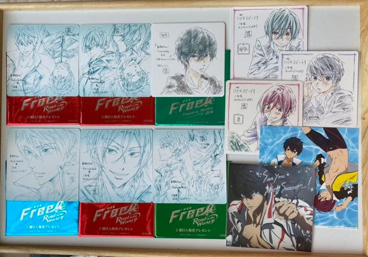 Free! 入場者特典のコースター