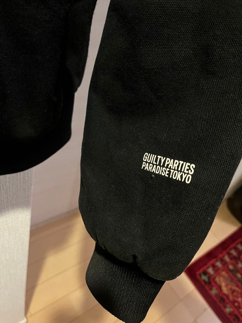 期間限定　ワコマリア　カーハート　アクティブジャケット　M ブラック　レオパード